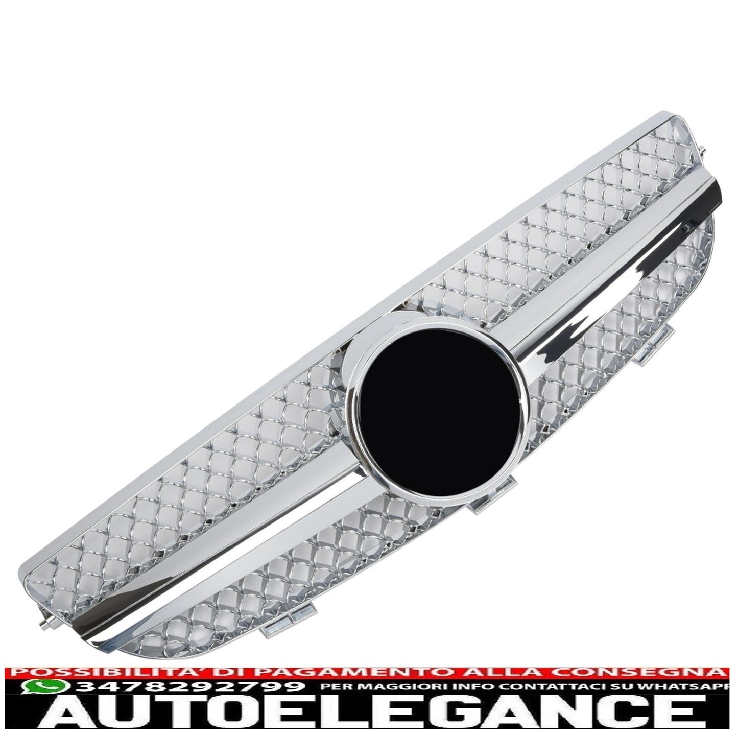 sport grill radiator grill suitable for mercedes w209 clk chrome - show original titleoriginal textgrill sport kühlergrill passt für mercedes w209 clk chrom