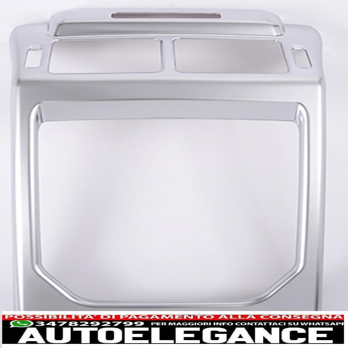Chrome frame center armrest air vents rear ventilation for range rover evoque - show original titletext original chrome frame center armrest air vents rear ventilation for range rover evoque