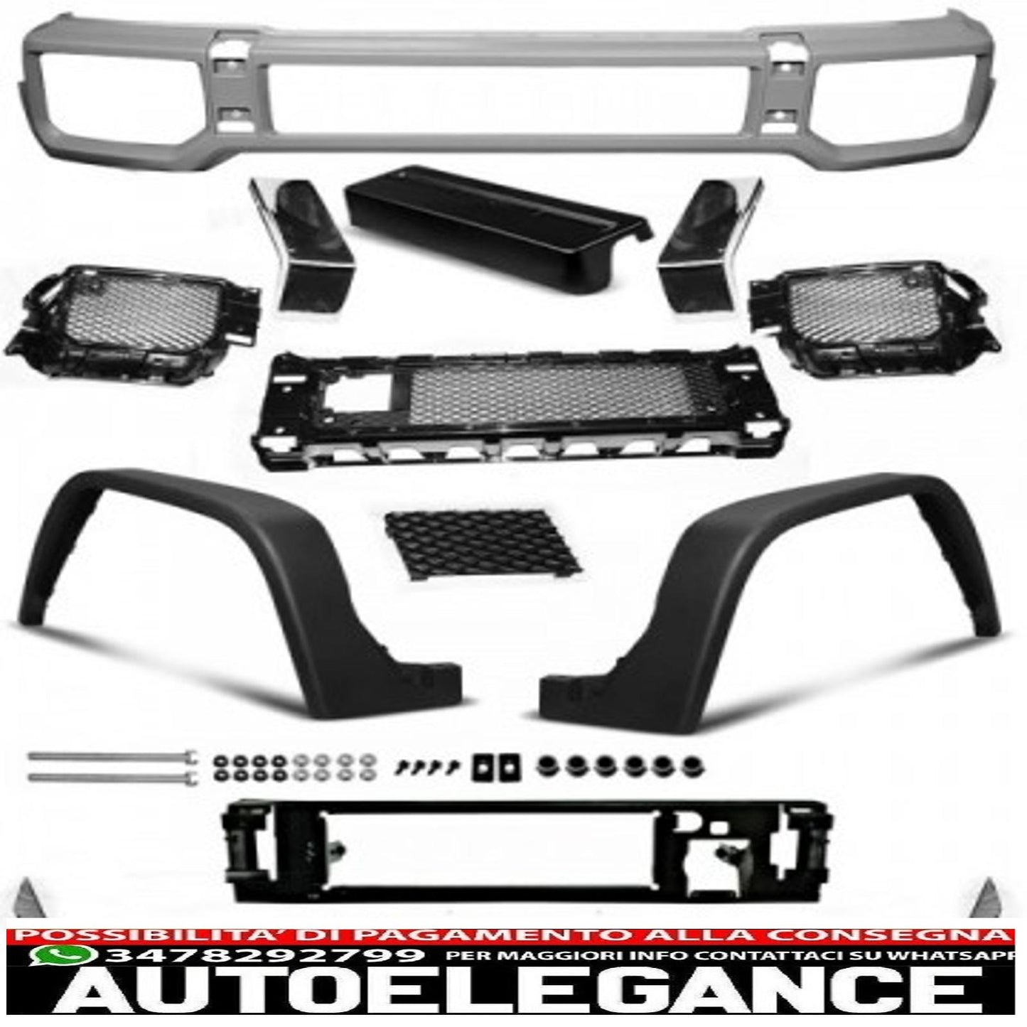 body kit sport adatto per mercedes classe g 1990- w463 AUTOELEGANCERICAMBI