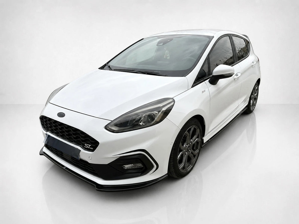 👉SPLITTER ANTERIORE FORD FIESTA MK8 ST ST-LINE 2017-2021 NERO LUCIDO👈