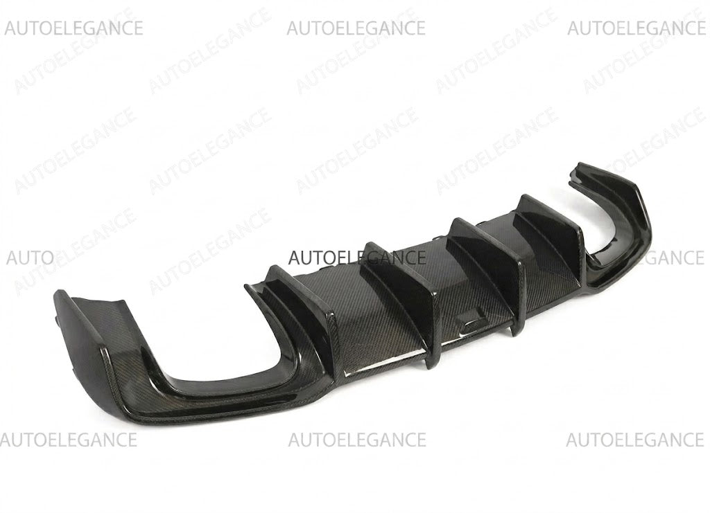 💫Diffusore Versione S3 Fibra di Carbonio per Audi A3 Berlina 2017-2020 💫