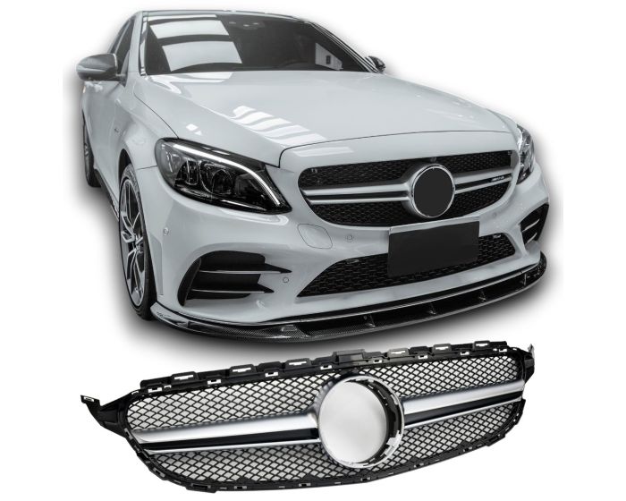 ๐ART.6750 Grille Sport adatta per Mercedes W205 C 2014+๐