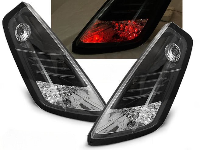 π« ART.6021 Fari anteriori LED neri adatti per Fiat Grande Punto 09.2005β2009 π«