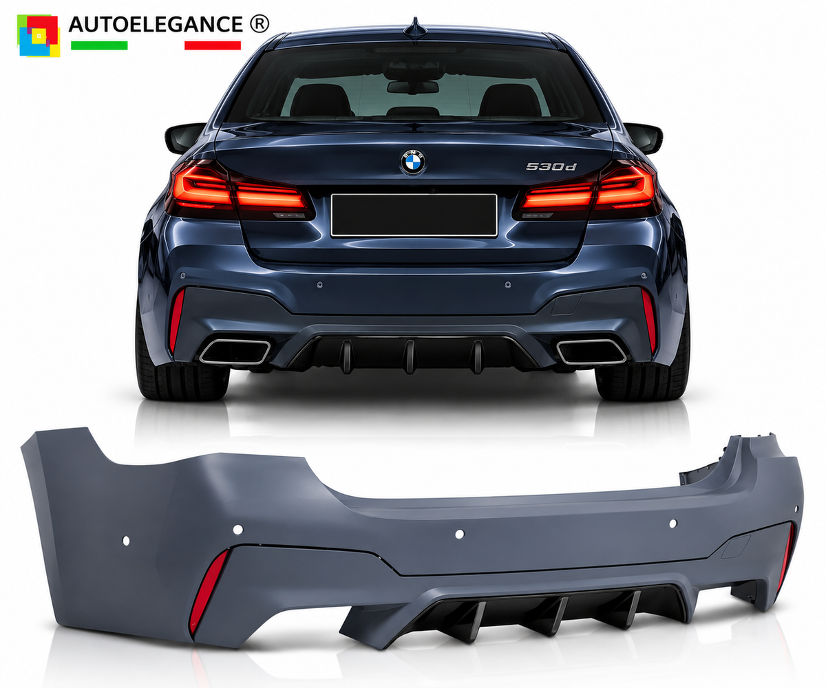PARAURTI POSTERIORE PERFORMANCE PDC ADATTO PER G30 LCI 20-23 LOOK M