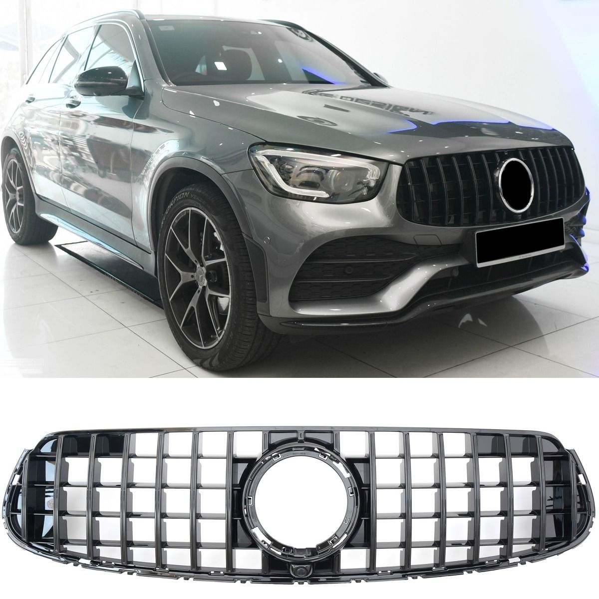😍ART.6605 Griglia Sport Adatta Per Mercedes X253 GLC-Class Facelift😍