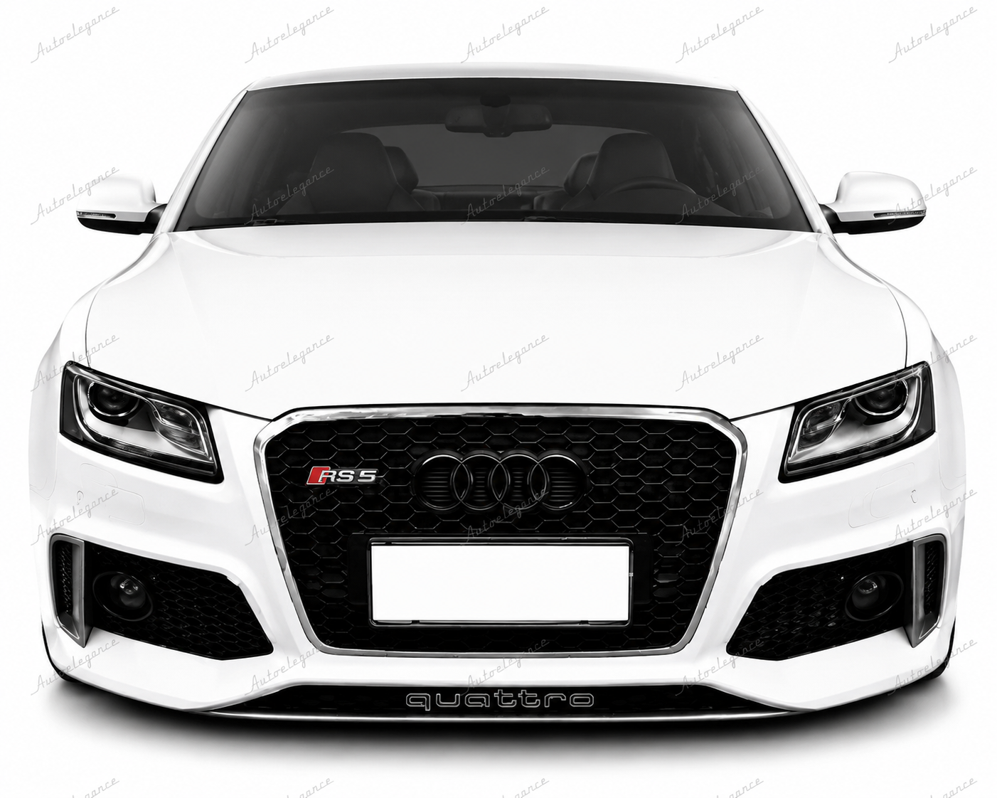 🔥ART.0584 GRIGLIA ADATTO PER AUDI Q5 8R 2012-2016 LOOK RSQ5 BORDO CROMATO🔥