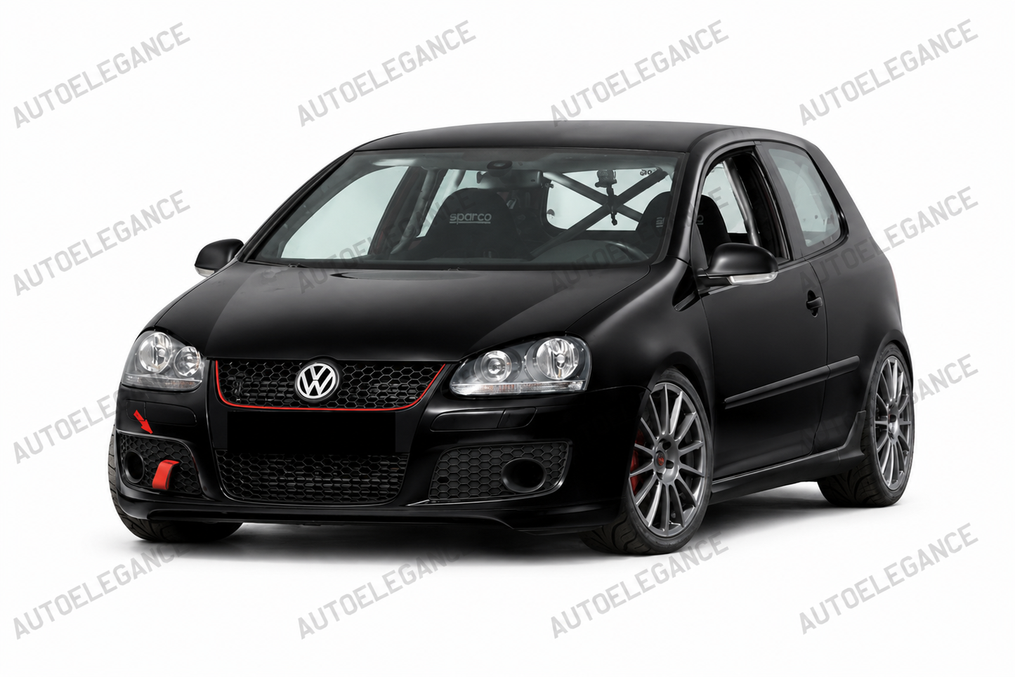 💫ART.10224 BODYKIT (PARAURTI + MINIGONNE) PER VW GOLF 5 LOOK GTI💫