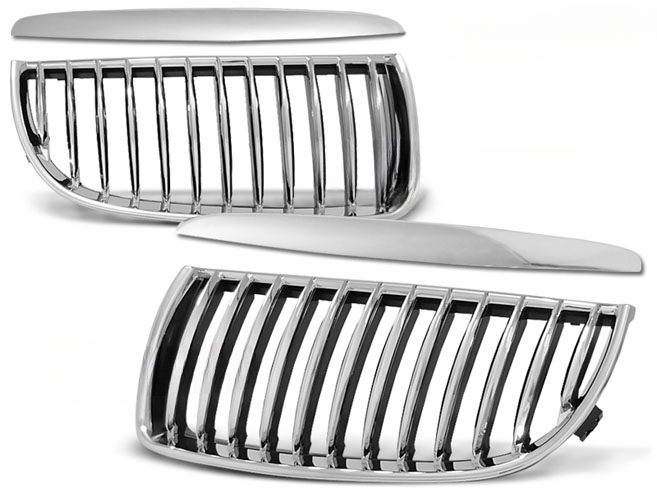 CHROME GRILLE SUITABLE FOR BMW E90 / E91 03.05-08.08