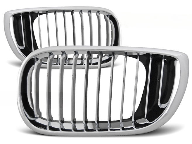 CHROME GRILLE SUITABLE FOR BMW E46 09.01-03.05