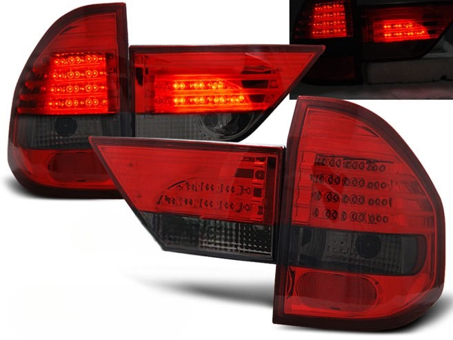 💫ART.6877 Fanale posteriore LED rosso fume adatto per BMW X3 E83 01.2004-2006💫