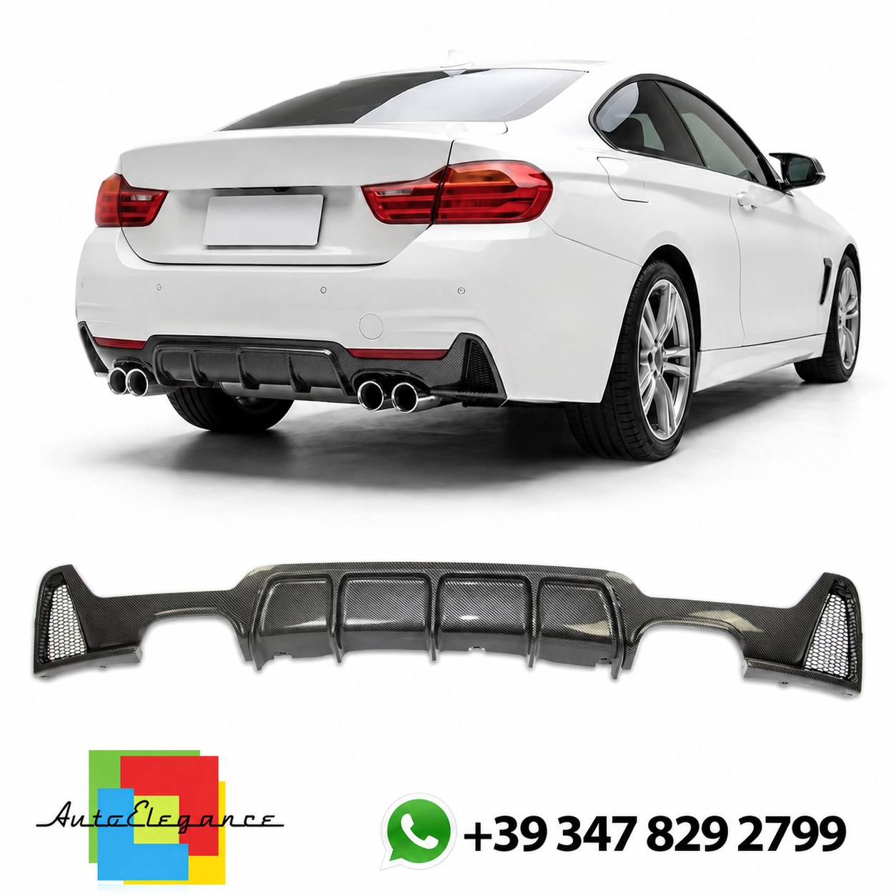 SPLITTER SUITABLE FOR VW GOLF 8 GTI GTD RLINE LOOK GLOSSY BLACK SPORTY DESIGN
