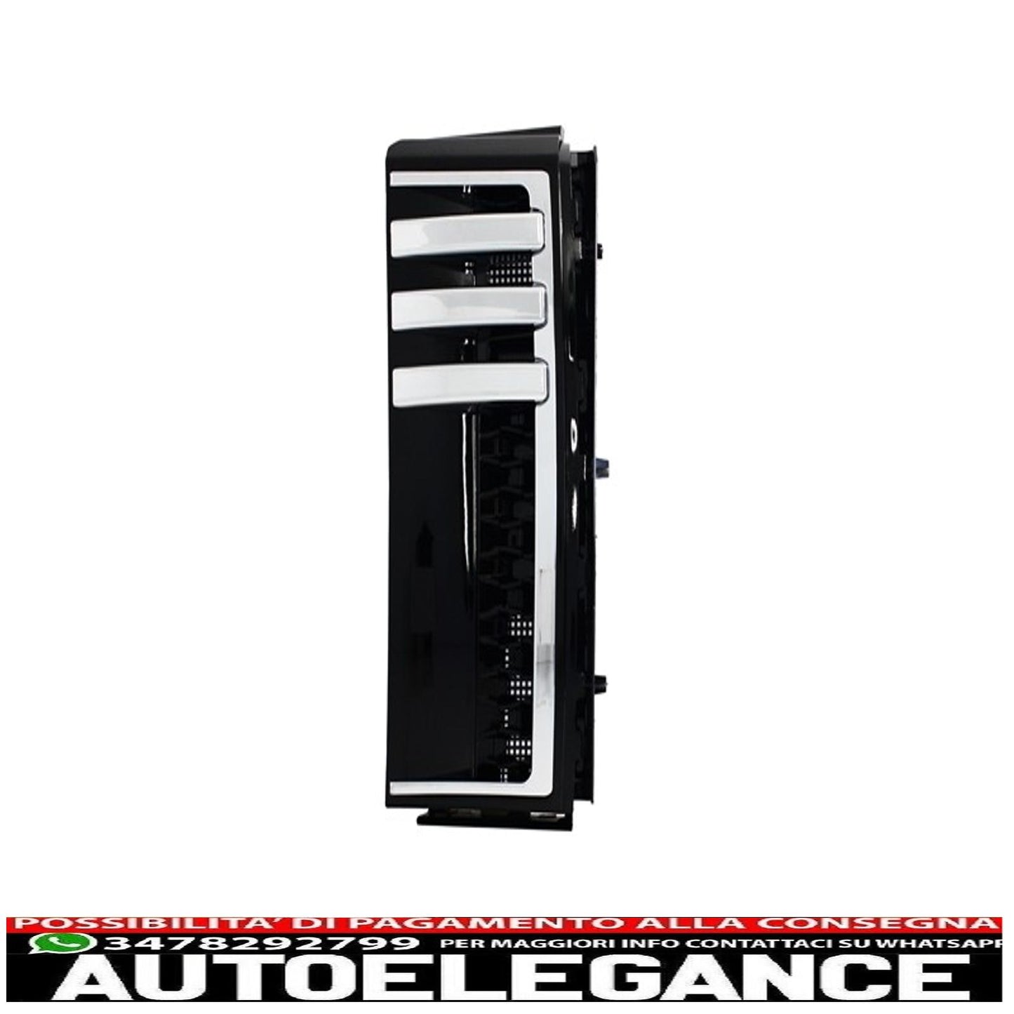 Side Air Vent Grilles Suitable for Land Range Rover Vogue III L322 (2002-2012) Autobiography Design Piano Black Edition