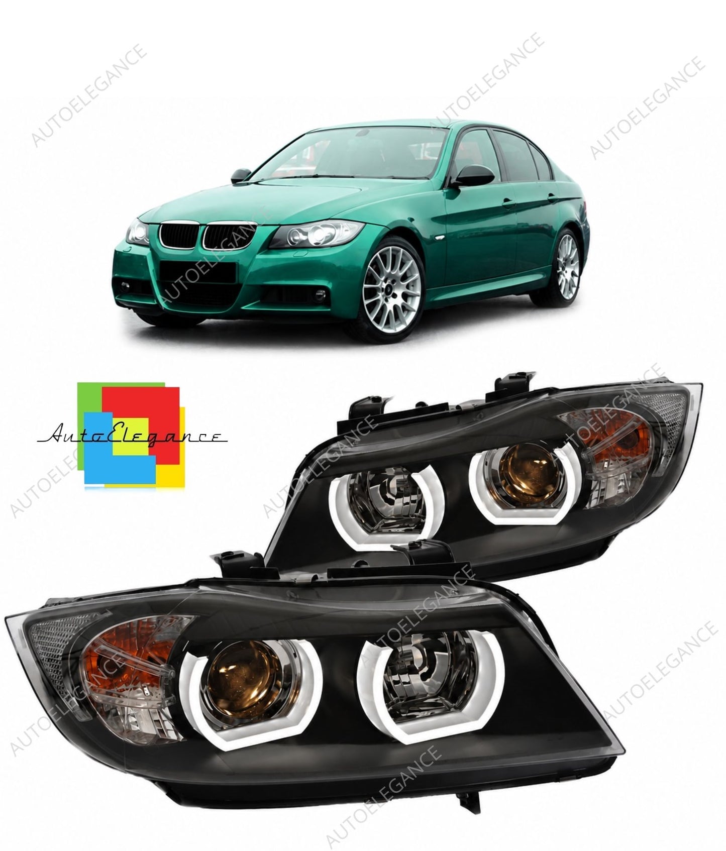 SPLITTER SUITABLE FOR VW GOLF 8 GTI GTD RLINE LOOK GLOSSY BLACK SPORTY DESIGN