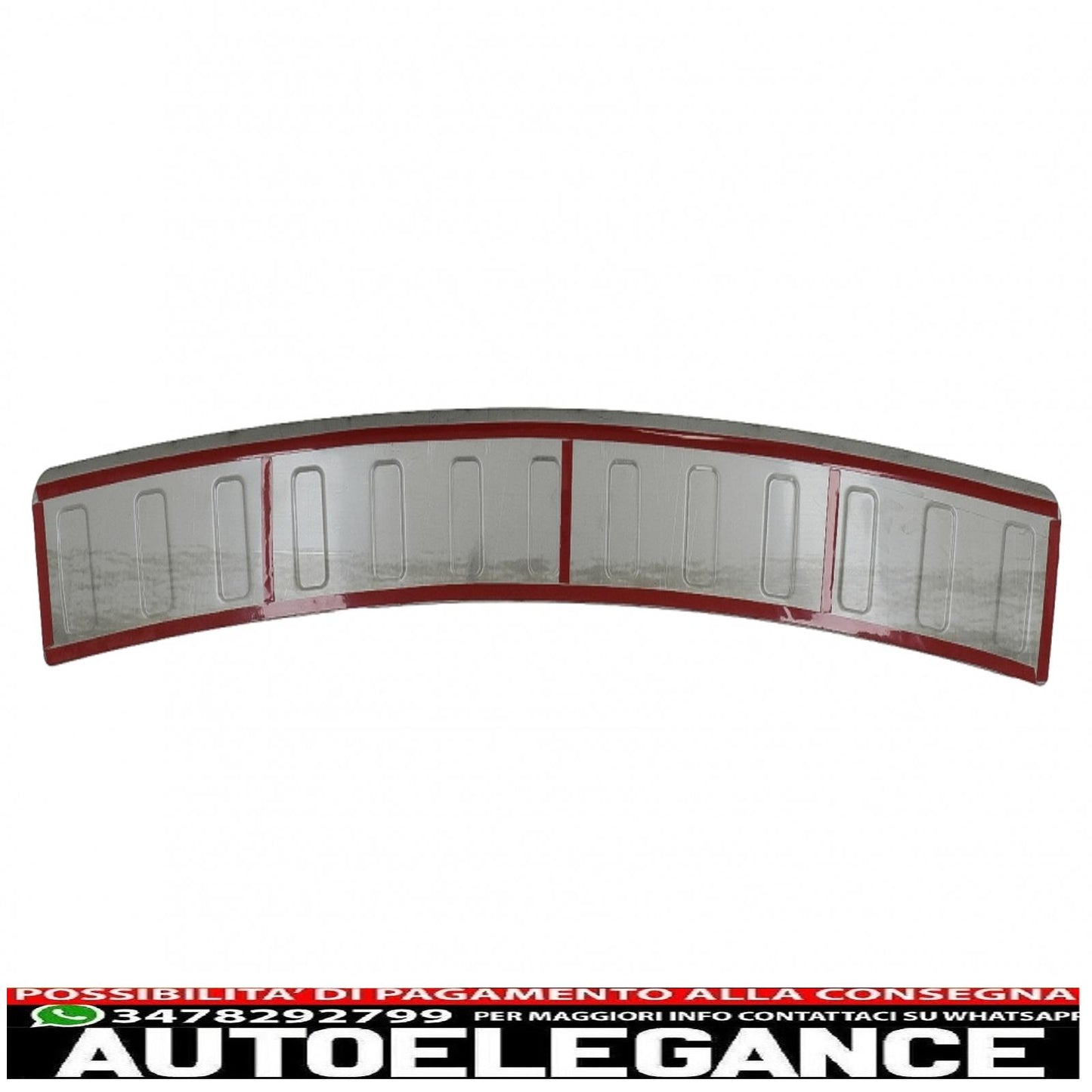 Rear Bumper Protector Sill Plate Step Cover Aluminum Fit For Mercedes M-Class W164 SUV (2005-2011)