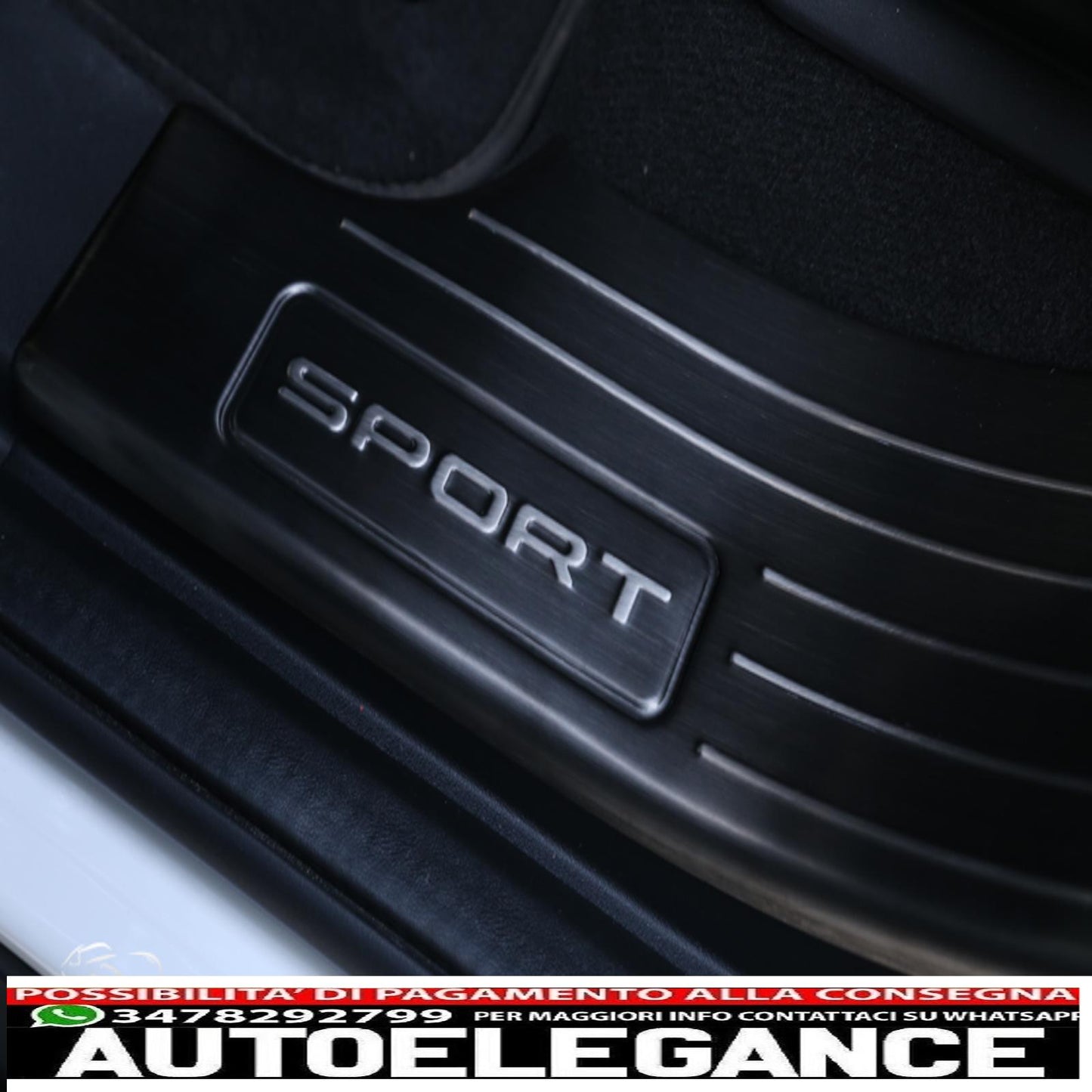 barre ingresso acciaio inox v2a senza risparmio land rover discovery sport l550-mostra il titolo originaletesto originaleeinstiegleisten edelstahl v2a ohne aussparung land rover discovery sport l550 AUTOELEGANCERICAMBI