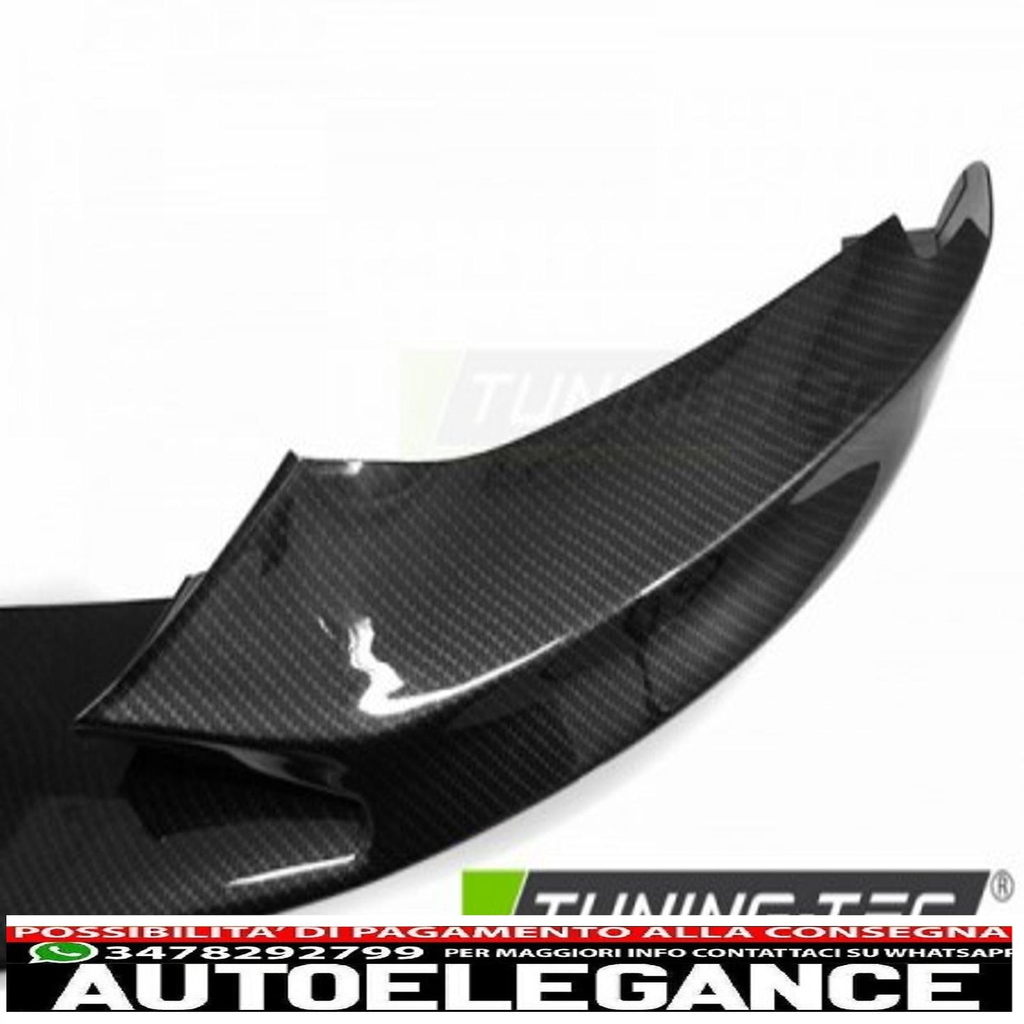 spoiler anteriore stile performance carbon look adatto per bmw f32/f33/f36 13-