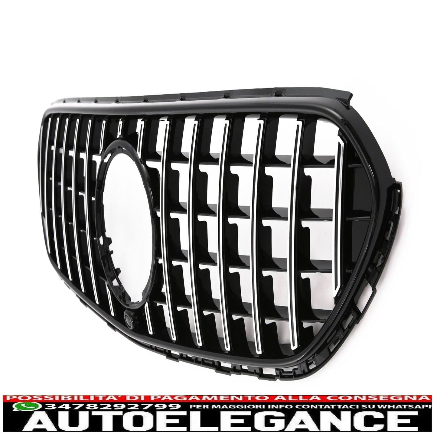 griglia radiatore sport panamericana gt adatta per mercedes x254 glc di serie...-mostra il titolo originaletesto originalesport panamericana gt grill griglia radiatore adatta per mercedes