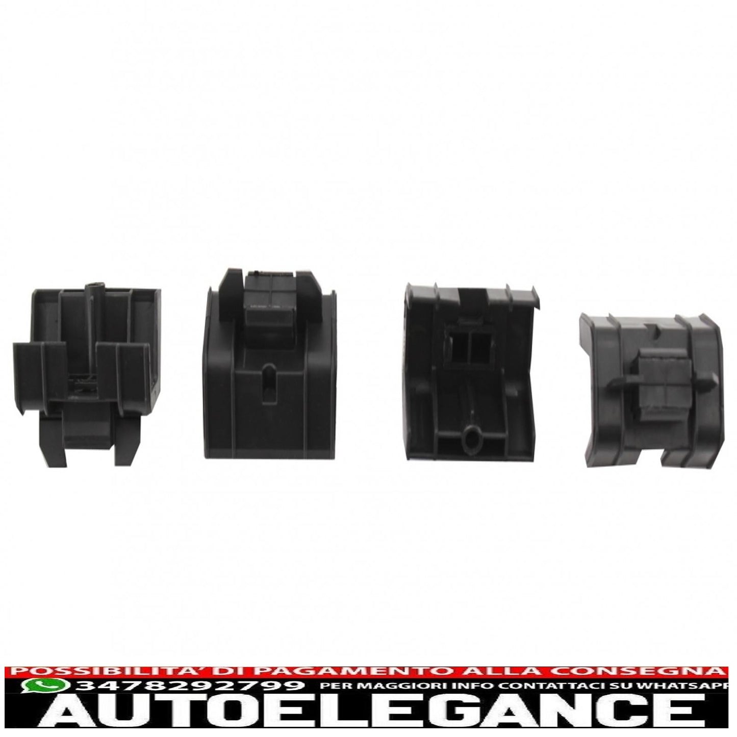 Accessori di montaggio per minigonne laterali adatti per vw golf 6 vi mk6 (2008-2012) solo design r20 AUTOELEGANCERICAMBI