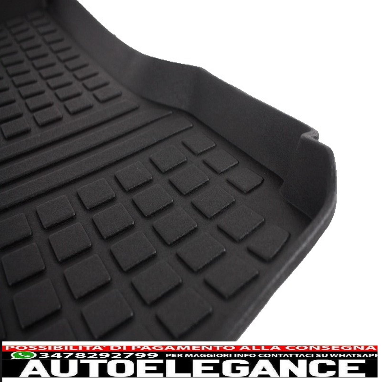 Tappetino per bagagliaio adatto per audi q5 (2008-up) nero