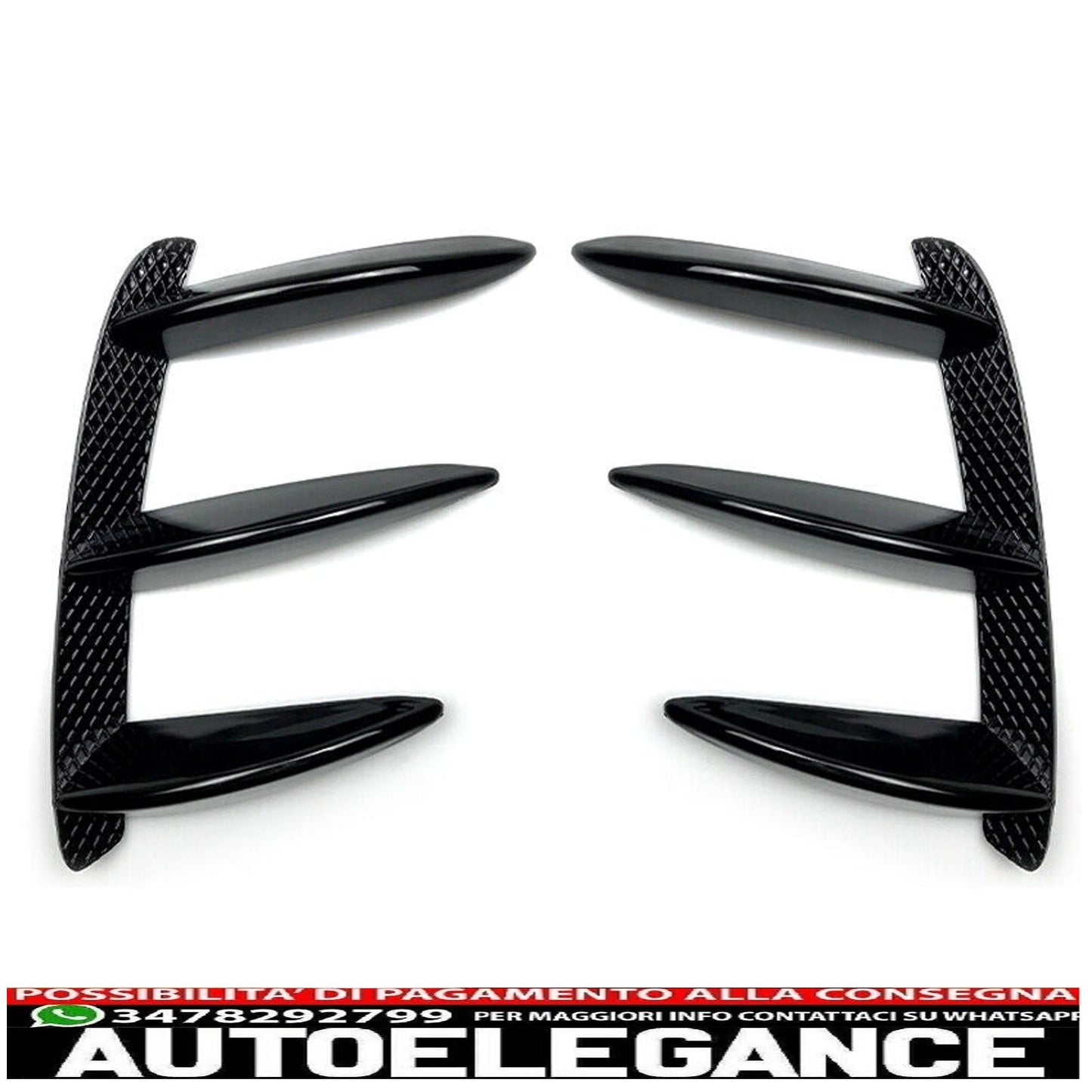 amg ottica aero flaps nero posteriore adatto per mercedes w176 classe a-mostra il titolo originaletesto originaleamg optik aero flaps schwarz hinten passt für mercedes w176 a-klasse AUTOELEGANCERICAMBI