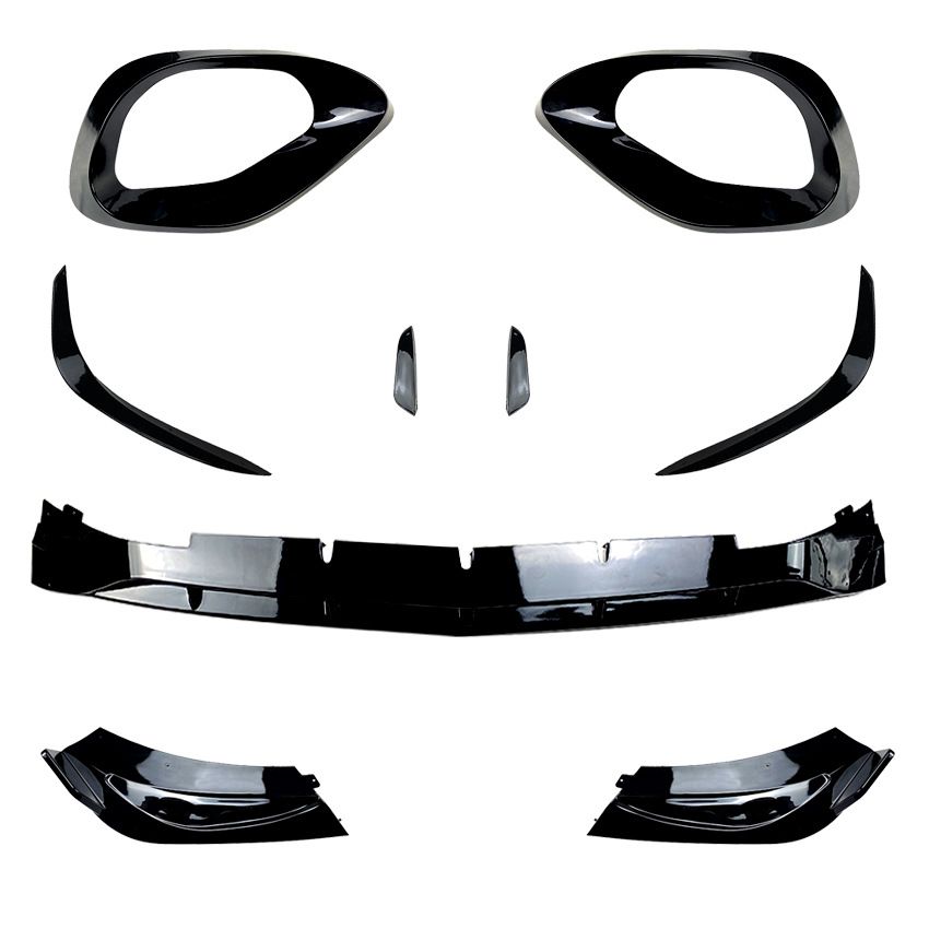 6412⭐Spoiler anteriore adatto per W206 S206 Classe C AMG Line⭐