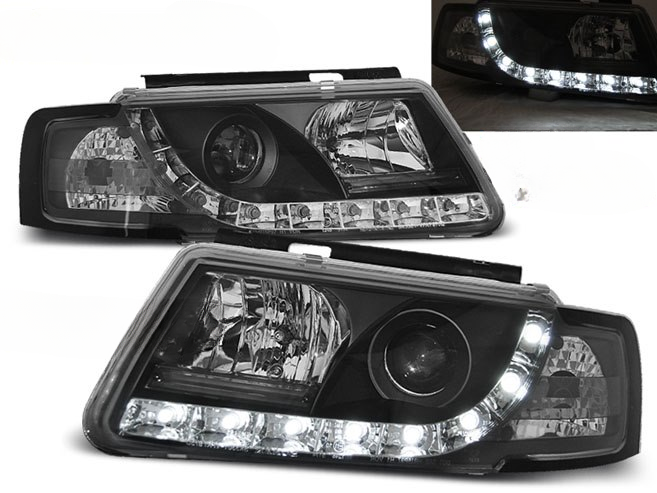 ART.6247 FARI ANTERIORI VW PASSAT B5 3B 11.96-08.00 NERO