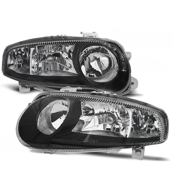 ART.5467 FARI ANTERIORI ADATTO PER ALFA ROMEO 147 01.01-12.04 NERO