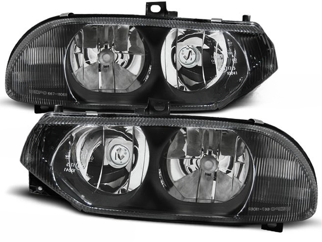 ART.5469 FARI ANTERIORI ADATTO PER ALFA ROMEO 156 10.97-06.03 NERO