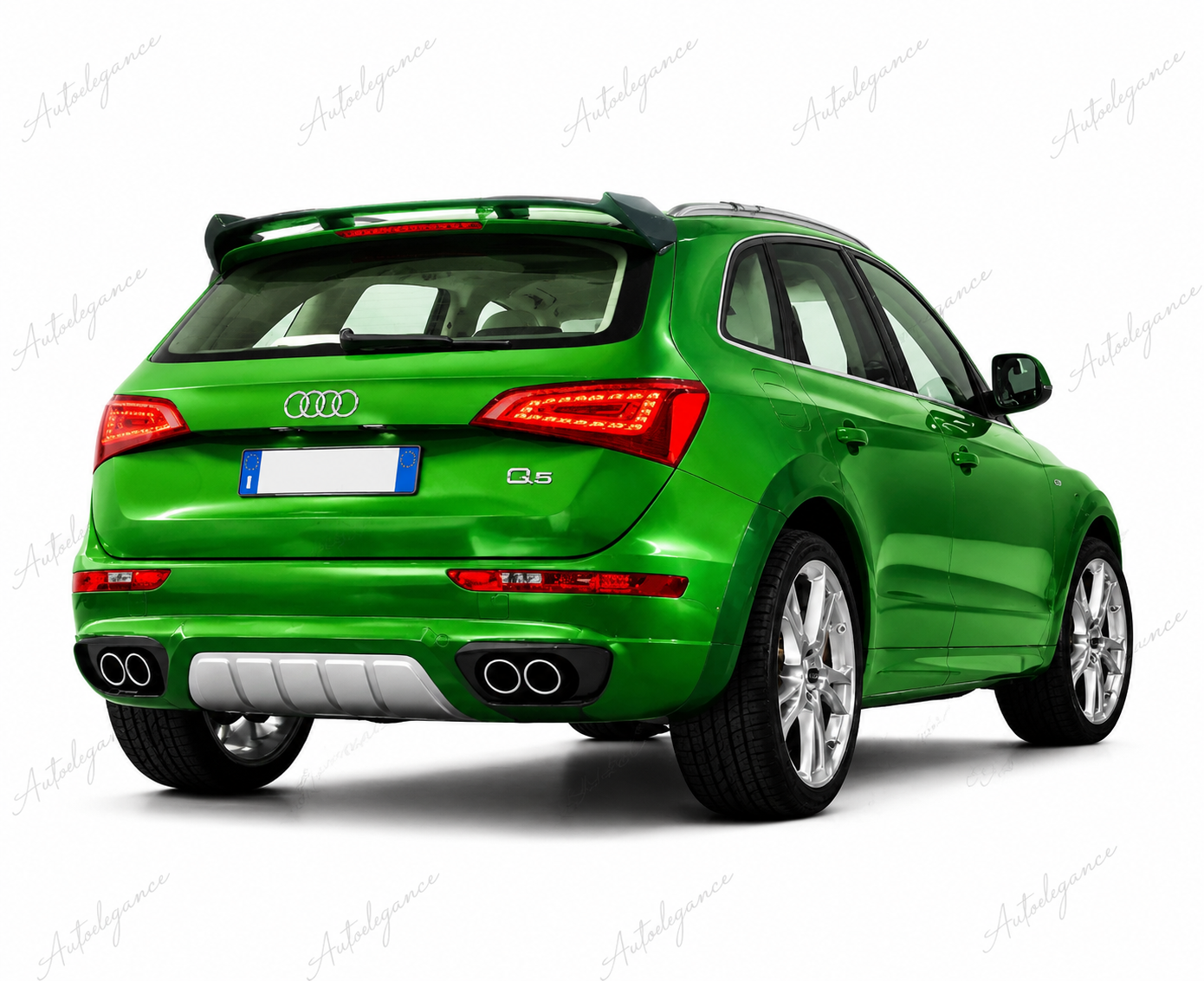 🔥 SPOILER POSTERIORE AUDI Q5 8R SUL TETTO ALETTONE LOOK TUNING🔥