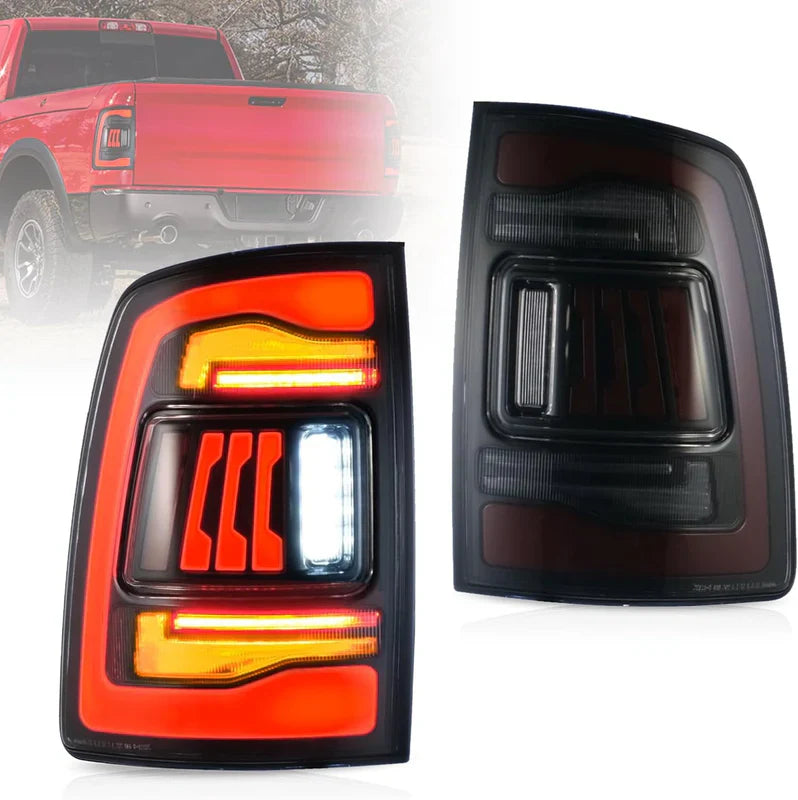 2009-2018 per Dodge RAM 1500 2500 3500 fanali posteriori a LED ambra sequenziale indicatori di direzione