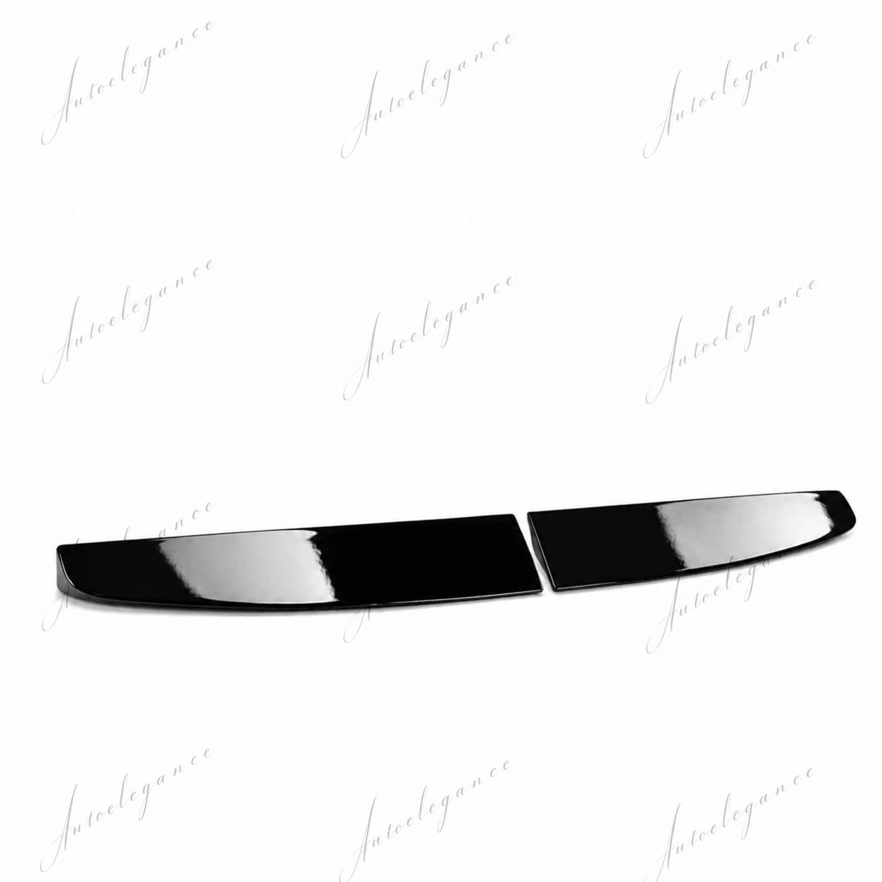 🔥ART.9730 SPOILER TETT PER FORD CUSTOM IN ABS NERO LUCIDO / 12 -17 (2 PARTI)🔥