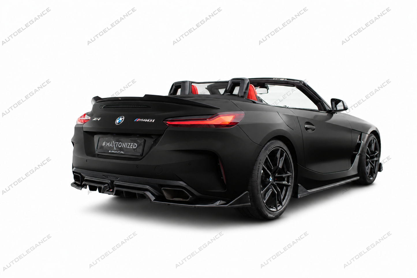🔥ART.9862 SPLITTER POSTERIORE (CON BARRE VERTICALI) PER BMW Z4 M40i G29🔥