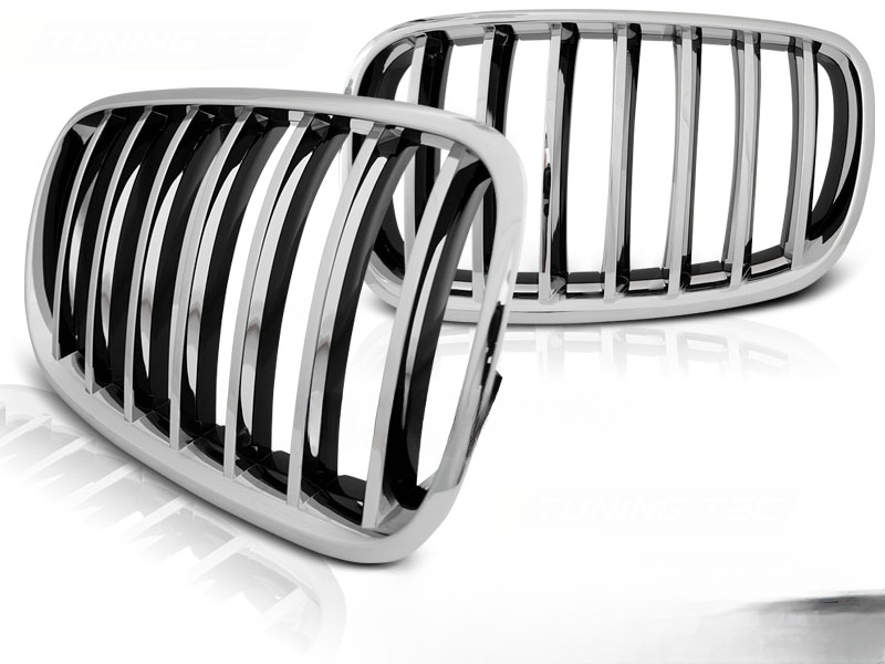 CHROME GRILLE SUITABLE FOR BMW X5 E70 X6 E71 08-