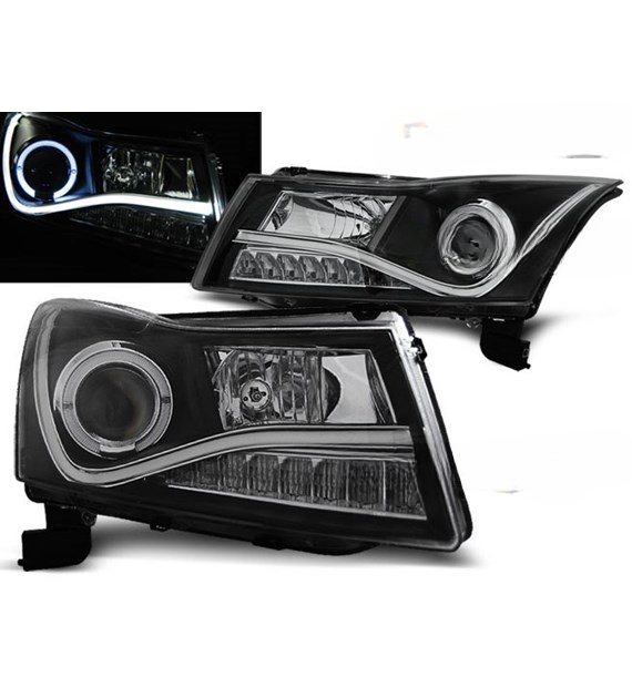ART.5540 FARI ANTERIORI CHEVROLET CRUZE 09-12 NERO DIARNO