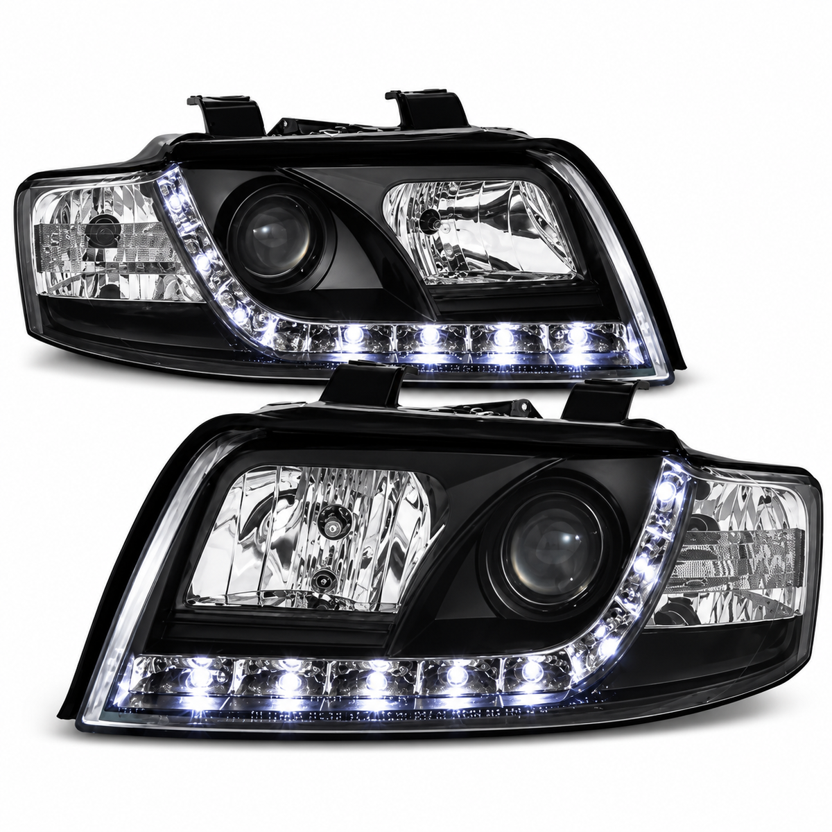 💕ART.10636 FARI ANTERIORI ADATTO PER AUDI A4 10.00-10.04💕