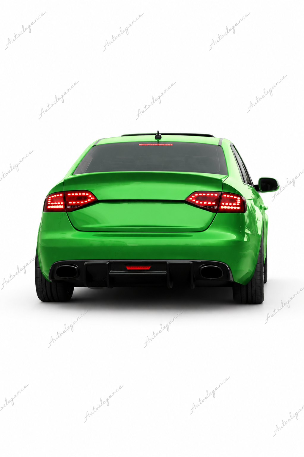 🔥ART.9878 SPOILER STILE S4 NERO LUCIDO PER AUDI A4 B8.5 FACELIFT 12-16🔥