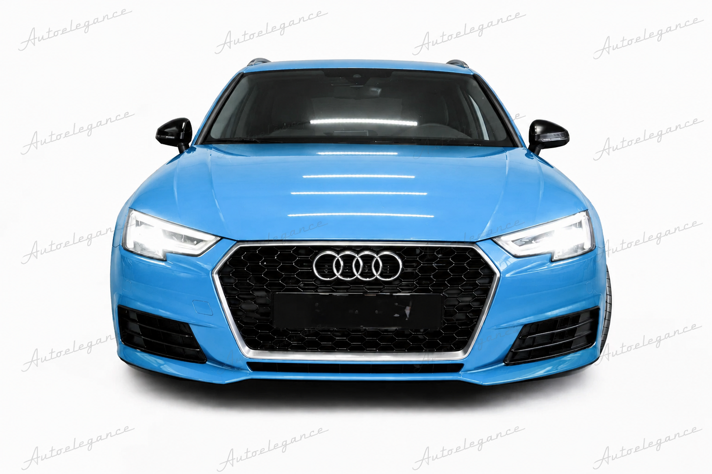 🔥ART.0602 GRIGLIA ADATTO PER AUDI A4 B9 2015-2019 LOOK RS4 BORDO SATINATO🔥