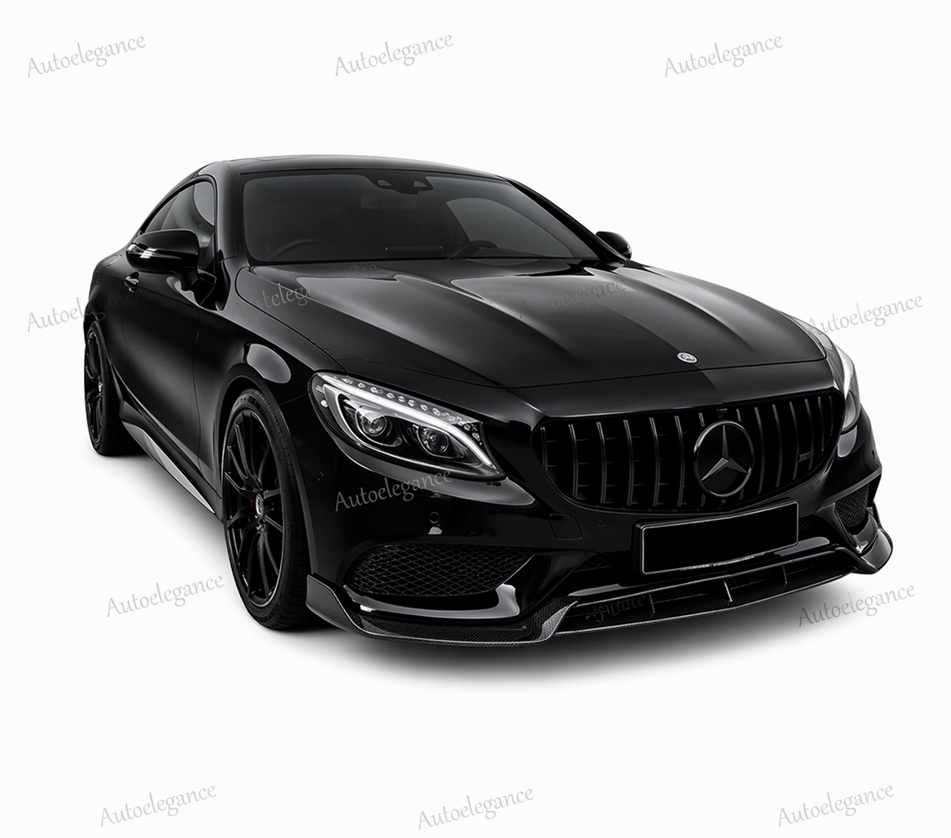 🔥SPLITTER PARAURTI STILLE BRABOS PER MERCEDES C W205 14-22 FIBRA DI CARBONIO🔥