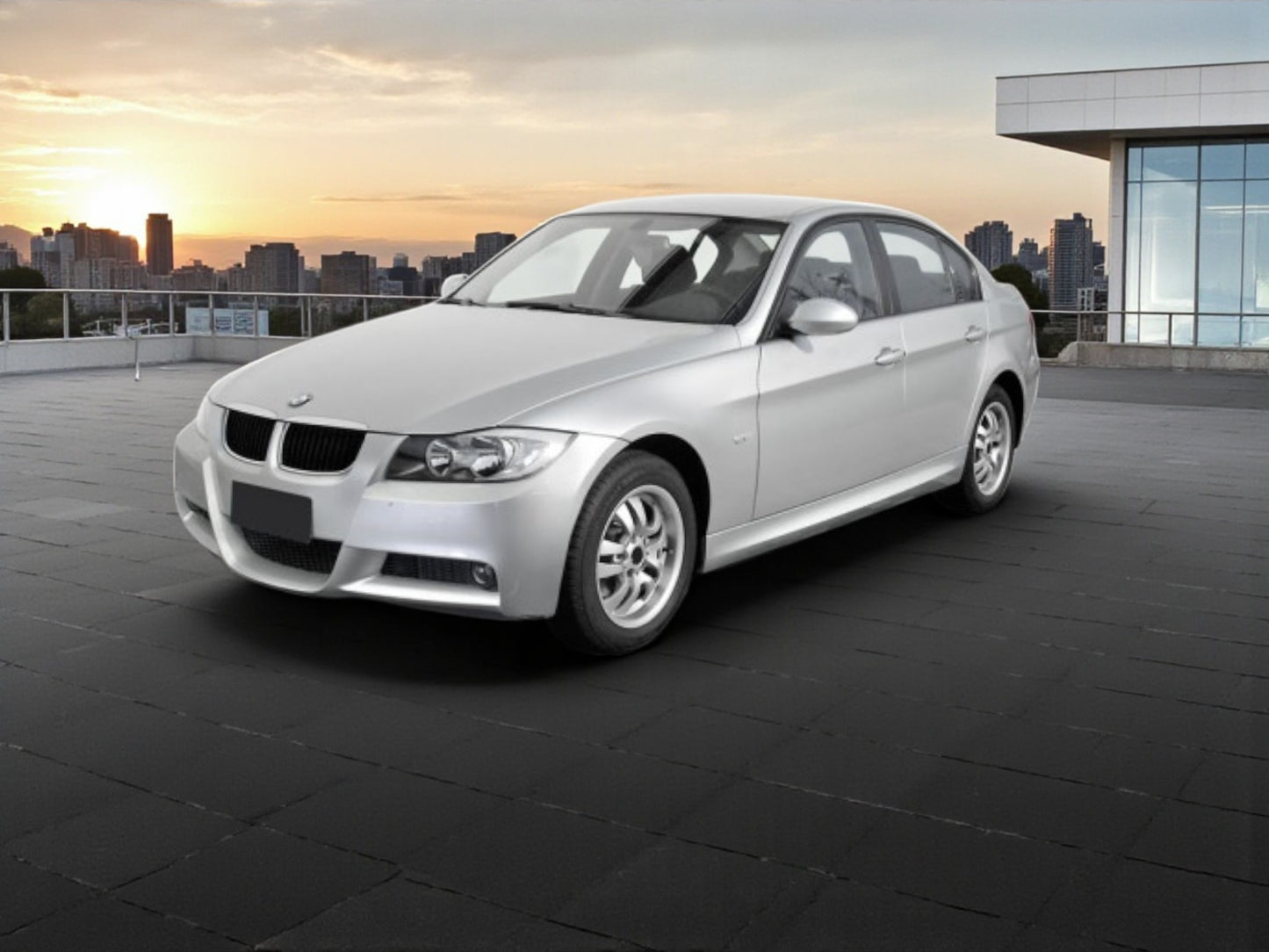 💥ART.4299 Paraurti Anteriore adatto per BMW E90/E91 05-08 LOOK M3💥