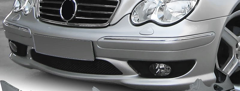 💥ART.4395 Paraurti Anteriore adatto per MERCEDES W203 00-04 LOOK AMG💥