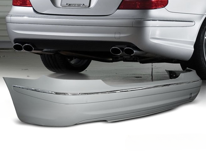 💫ART.7516 Paraurti Posteriore Look E63 AMG per MERCEDES W211 02-09 SEDAN💫