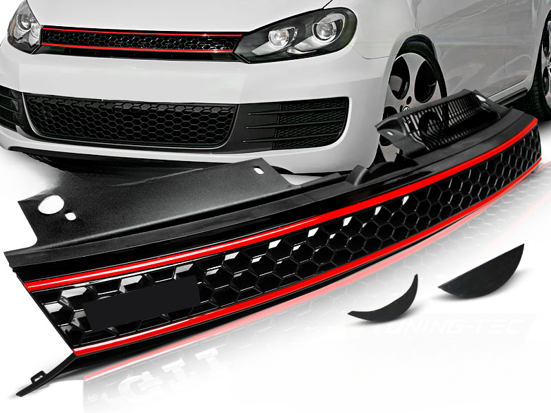 BLACK SPORT GRILLE suitable for VW GOLF 6