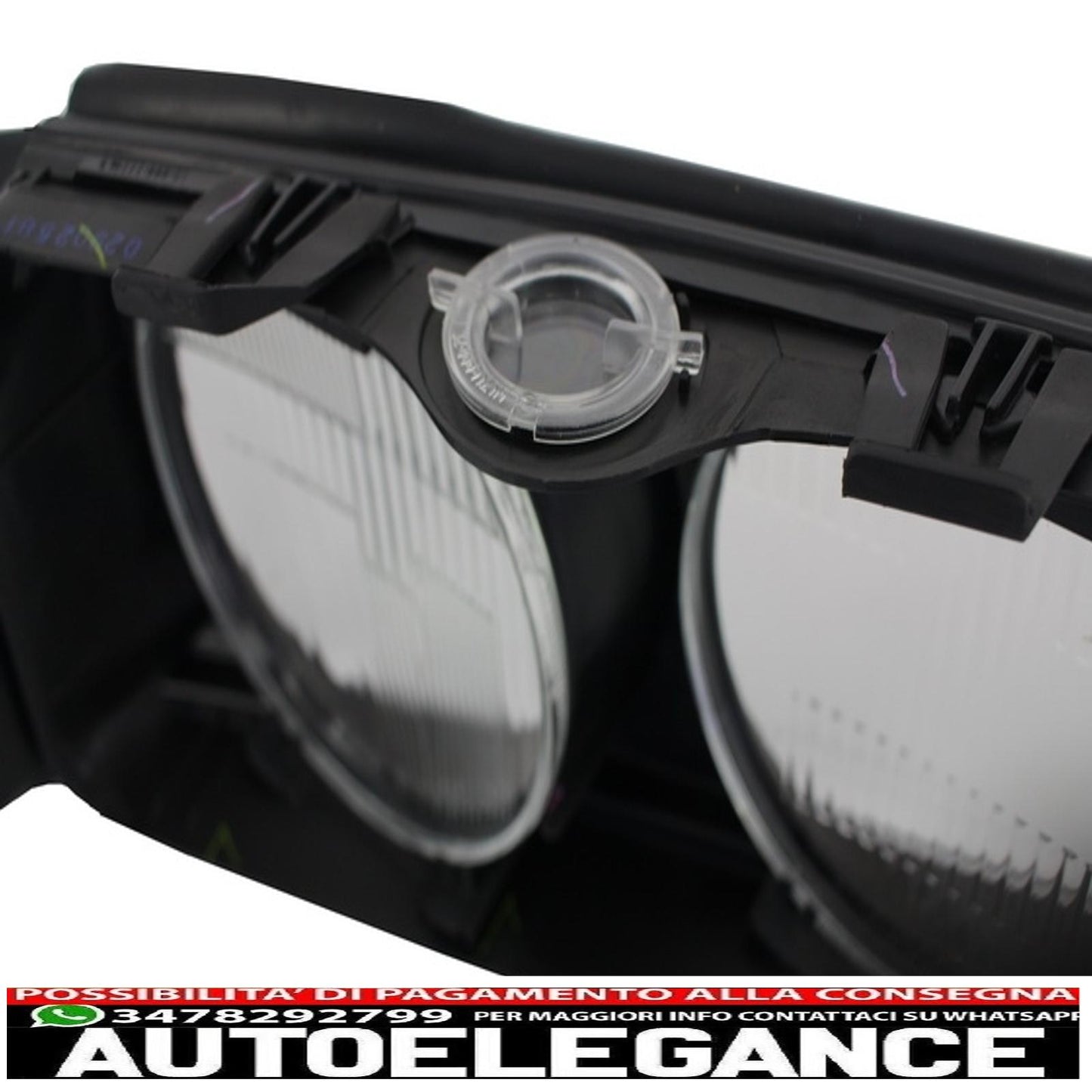 Headlight glass lens replacement suitable for BMW 5 series e39 pre facelift (1996-2000) left side