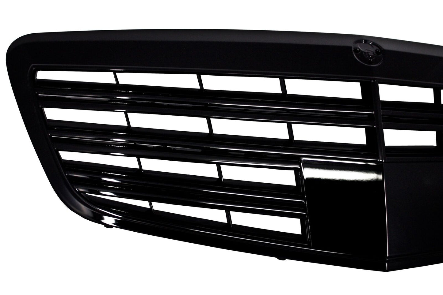 Grille for Mercedes S Class W221 Facelift 10-13 S63 S65 Glossy Black Design