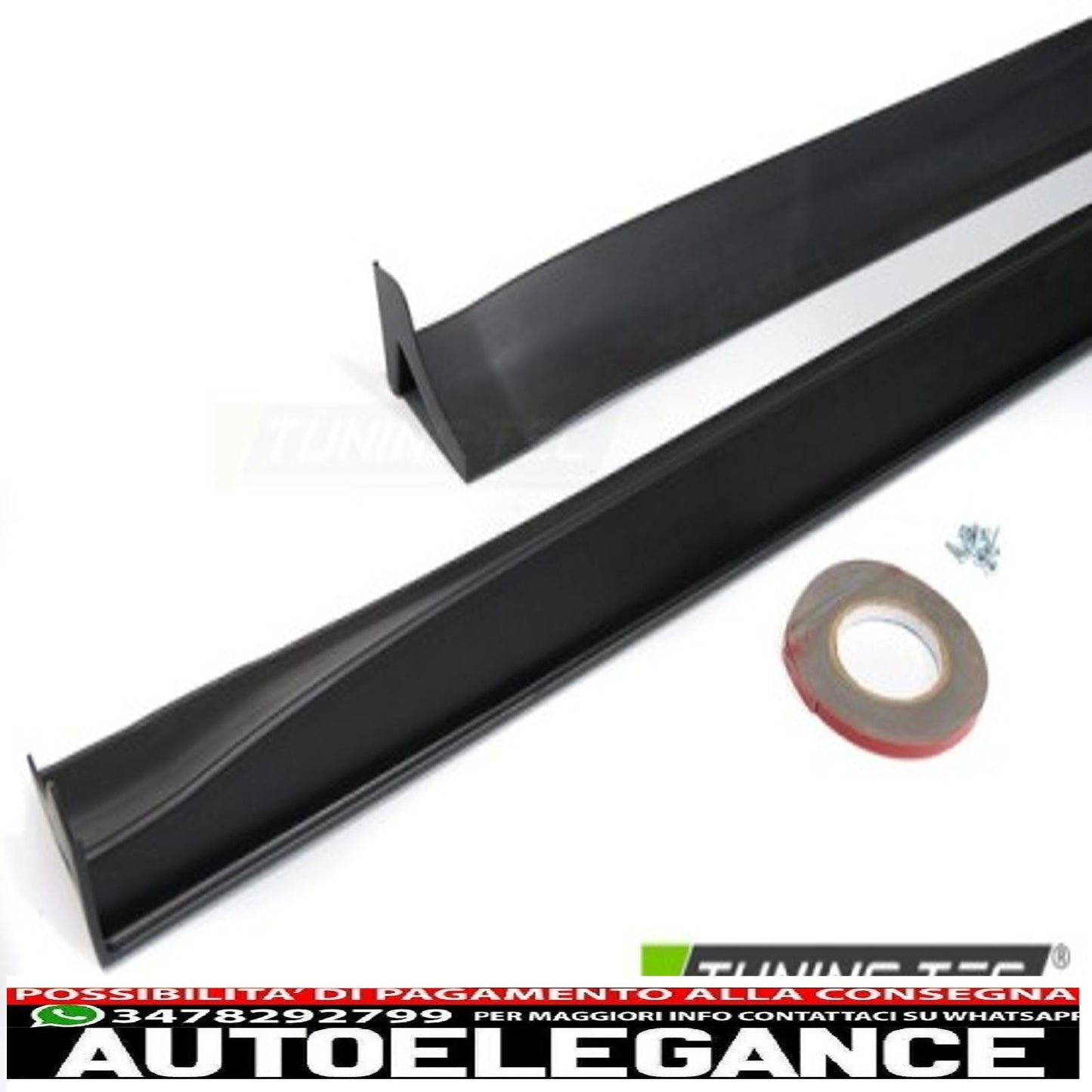 sport style side skirts suitable for tesla 3 17-