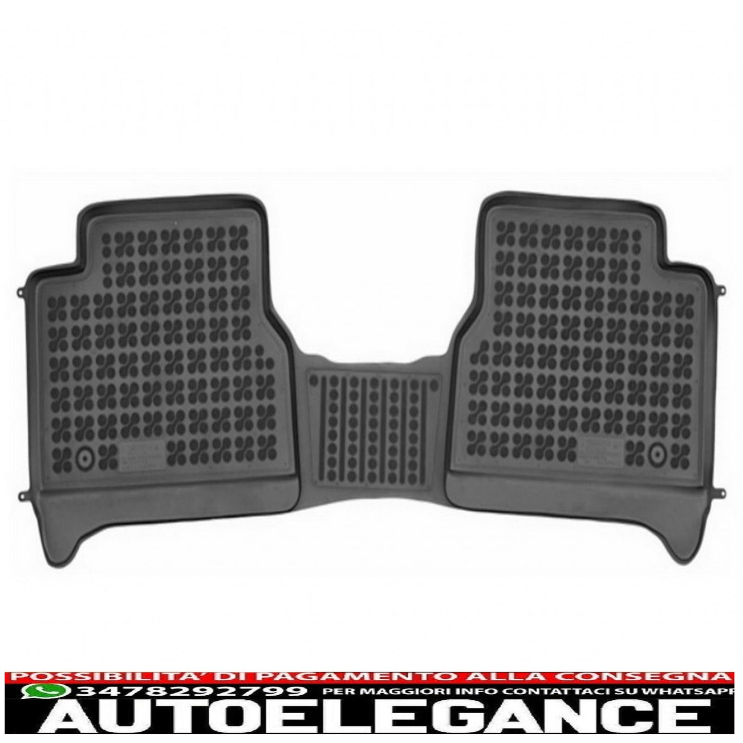 black mat suitable for ford tourneo connect ii 2013 -, ford transit connect ii 2013 -