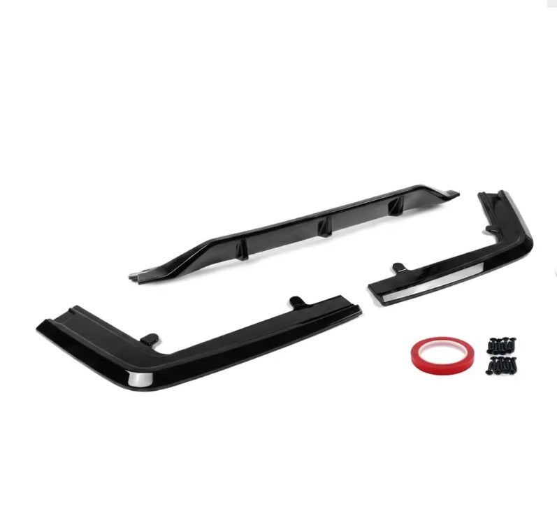 👉Diffusore Posteriore WR Nero Lucido adatto per BMW G11 G12 LCI M-Pack👈