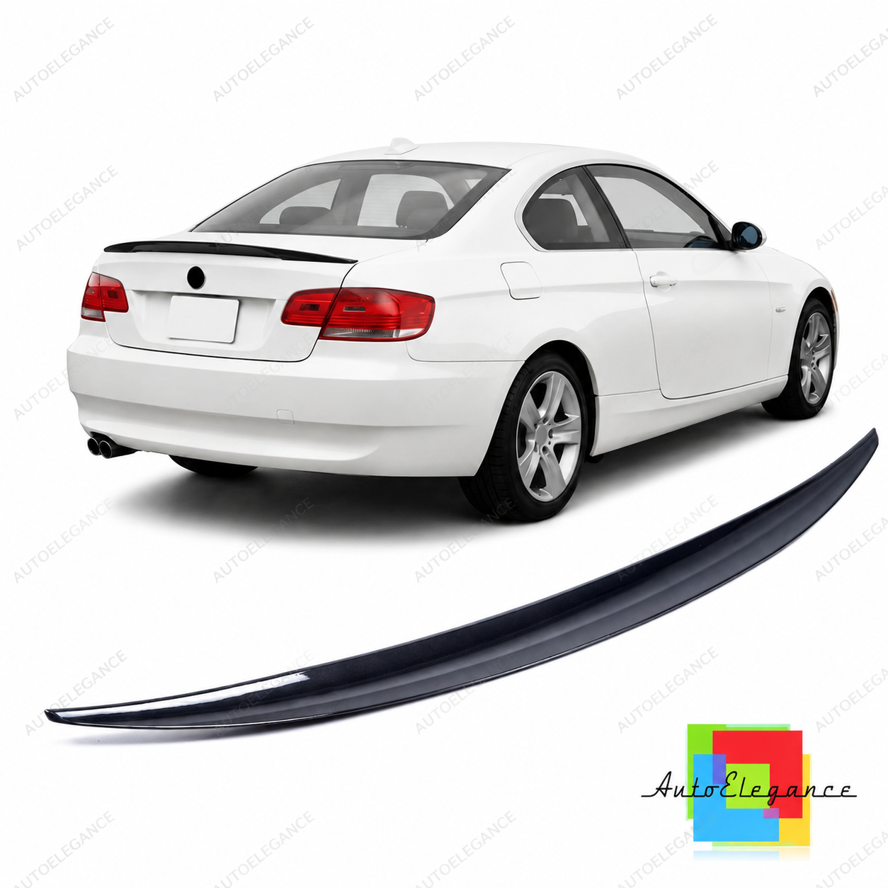 👉Spoiler sul bagagliaio Gloss Nero High Kick adatto per BMW Serie 3 E92 06-13👈
