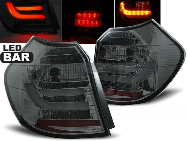 🤩FARI POSTERIORI A BARRA LED FUMO ADATTO PER BMW 1 E87/E81/82/88🤩