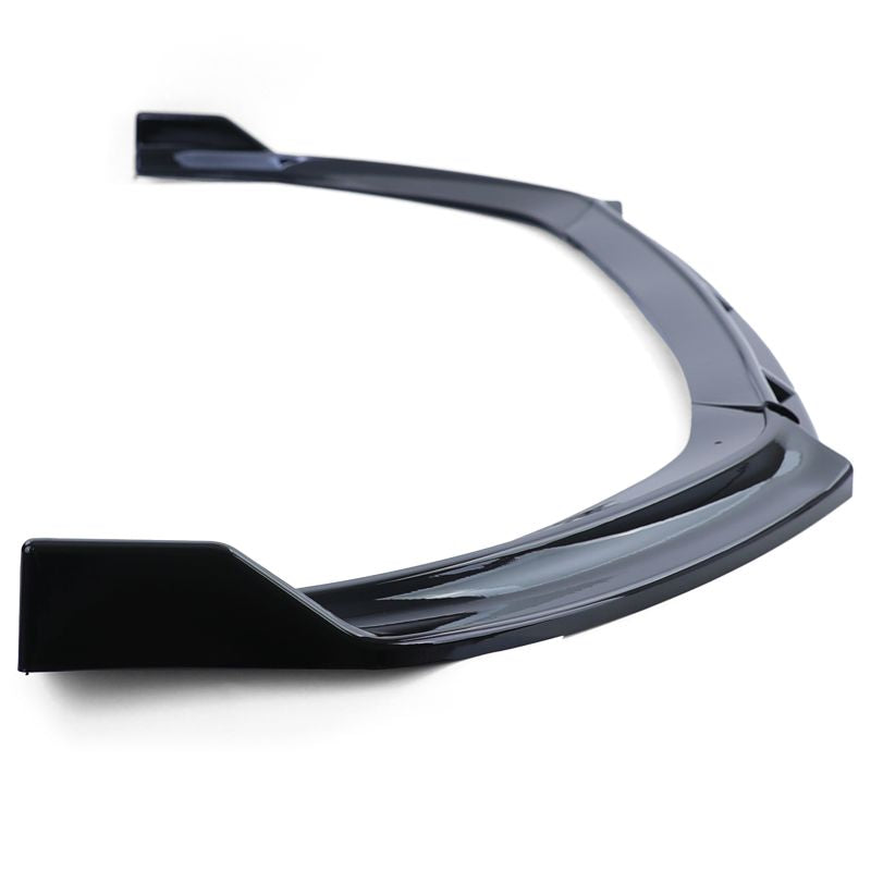 SPOILER LIP ANTERIORE PERFORMANCE NERO LUCIDO PER AUDI A3 8V FACELIFT 2016-2020